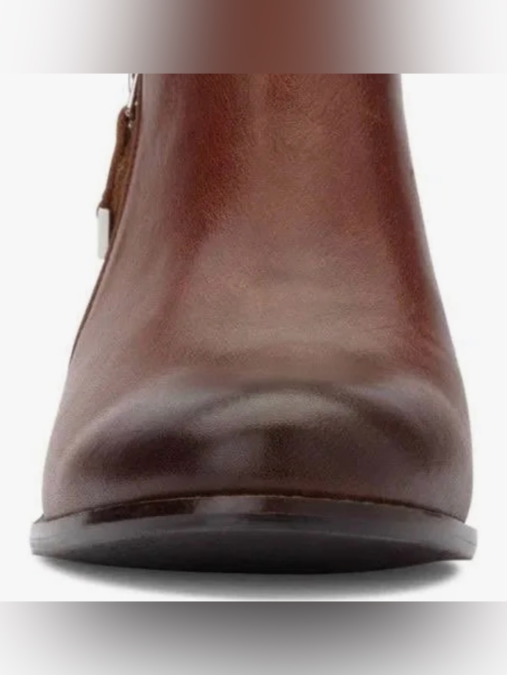 VONIC JOY JOLENE ANKLE BOOTIES MOCHA COMFORT ARCH SUPPORT 8.5 MEDIUM - Picture 4 of 13